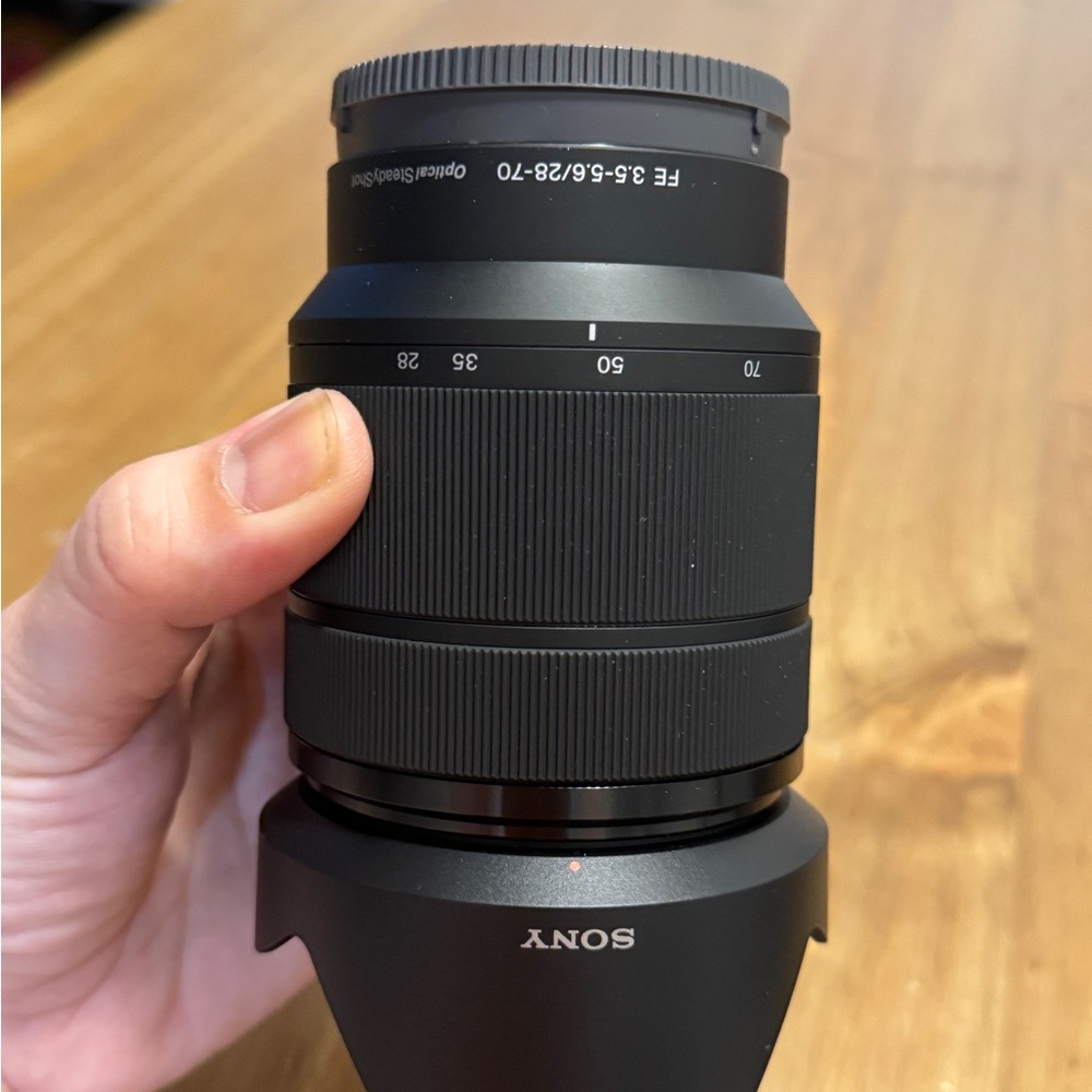 NEW Sony 28–70mm f/3.5–5.6 FE OSS Zoom Lens